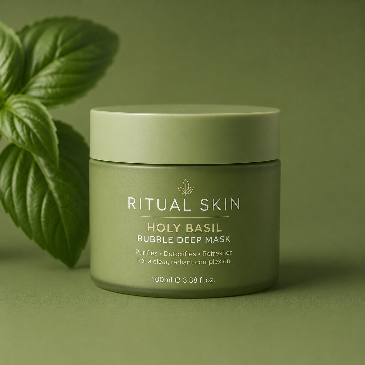 Holy Basil Bubble Deep Mask